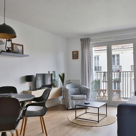 "Starry In So" 47M2, Lits Jumeaux, Parking Gratuit, Rue Calme Et Arboree, Metro 10 Min, Stade De France 24Min A Pied Saint-Ouen  Buitenkant foto