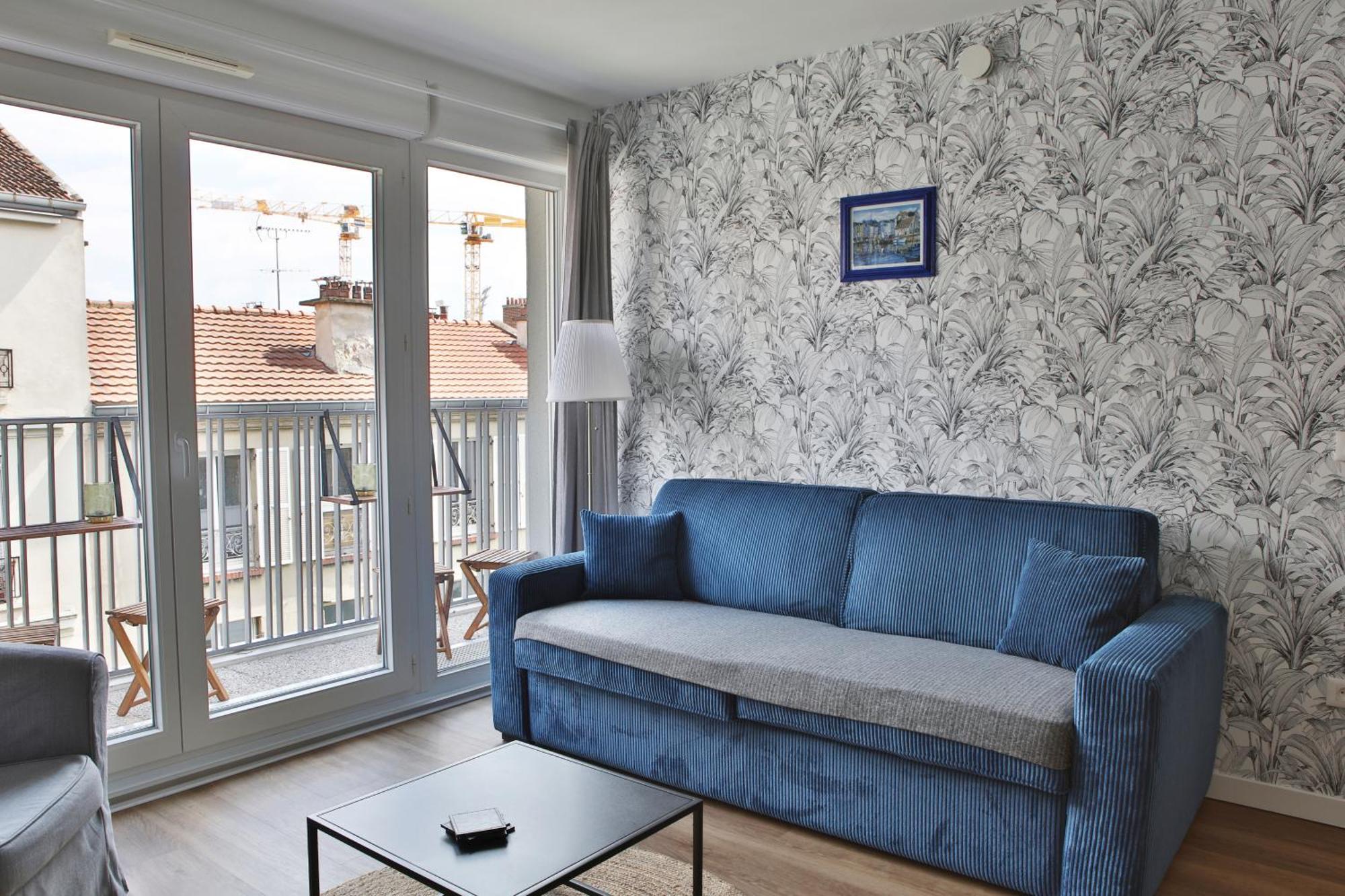"Starry In So" 47M2, Lits Jumeaux, Parking Gratuit, Rue Calme Et Arboree, Metro 10 Min, Stade De France 24Min A Pied Saint-Ouen  Buitenkant foto